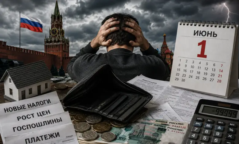 Кошельки тряхнет по полной: какие изменения обрушатся на россиян с июня