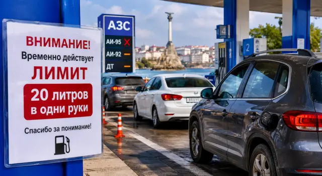 Бензиновый стресс для Севастополя: власти пытаются остановить хаос на АЗС