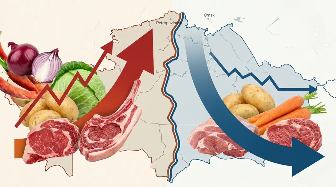 Продкорзина России и Казахстана: где жизнь дешевле