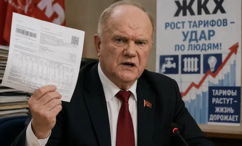 «Петлю на шею надеваете»: Зюганов обрушился с критикой на систему ЖКХ