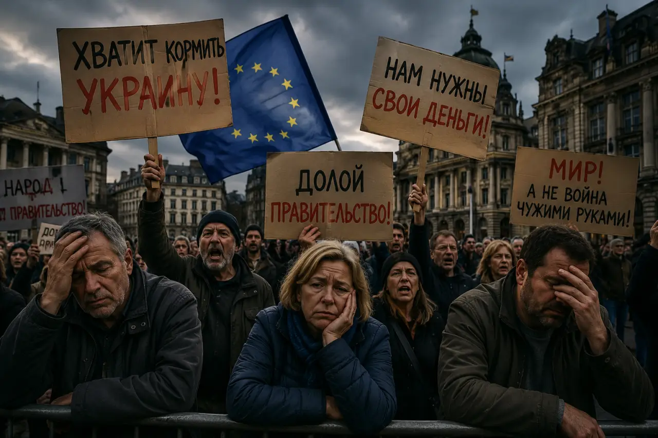 $2,5 тыс. на одного жителя: деньги простых европейцев сгорают в топке Киева