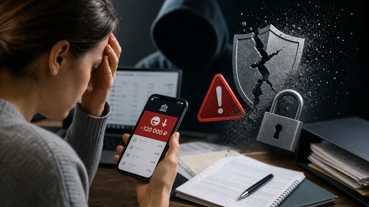 Первые 10 минут после кражи денег: что сообщить банку