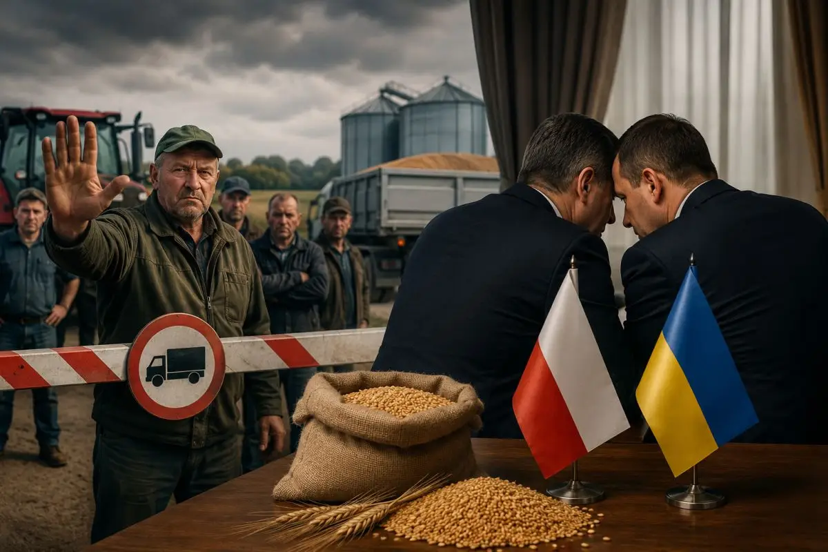 Украина тайно договаривается с Варшавой о вывозе зерна