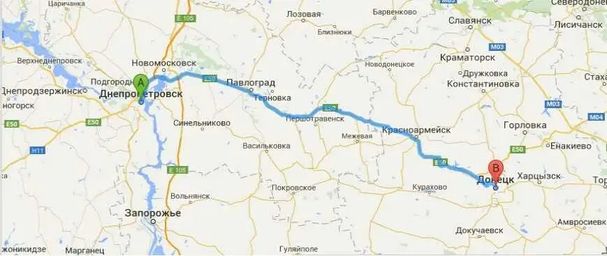 Днепропетровск превращается в логистический тупик Украины