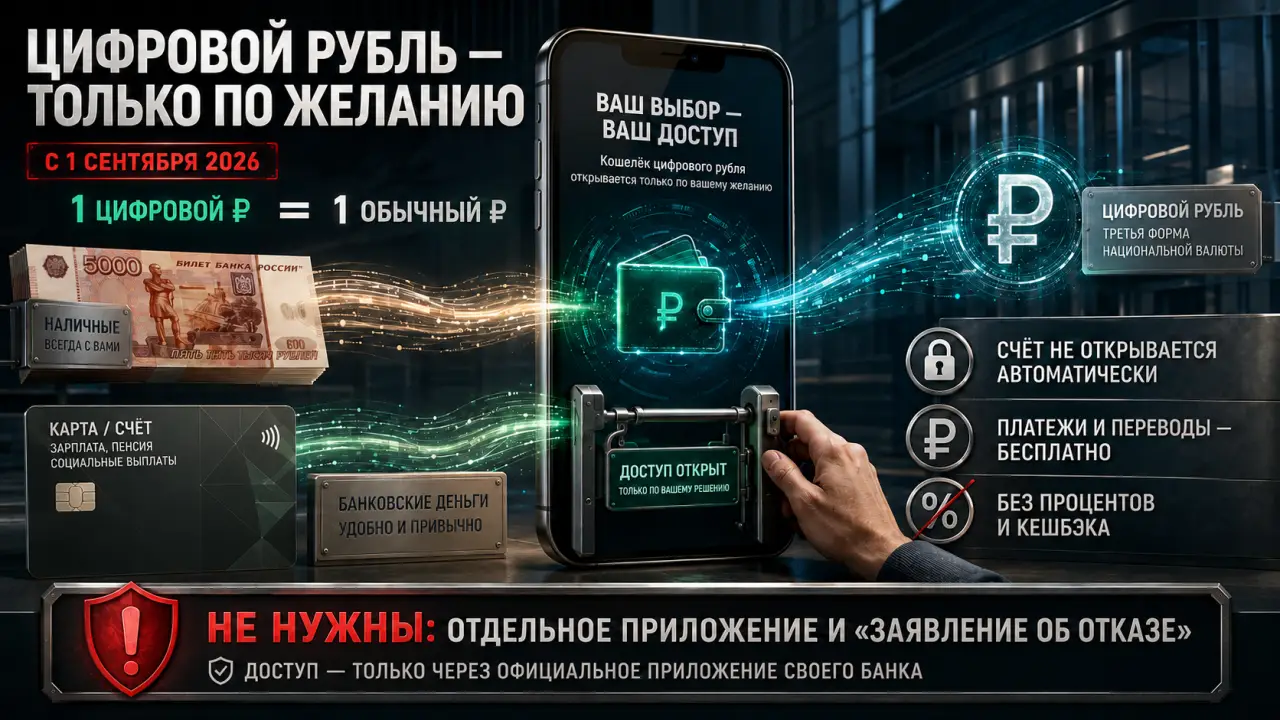 Цифровой рубль с 1 сентября: что изменилось и чего гражданам делать не нужно