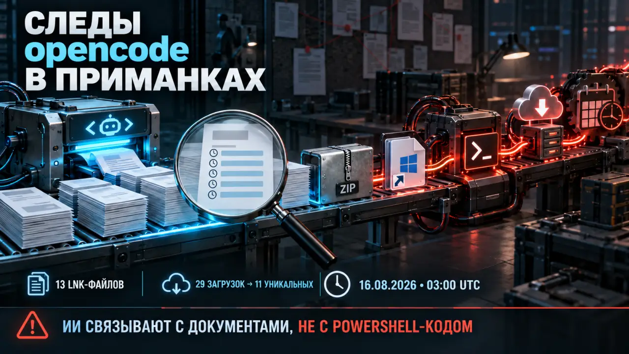 Genians обнаружил следы opencode в приманках кампании Kimsuky