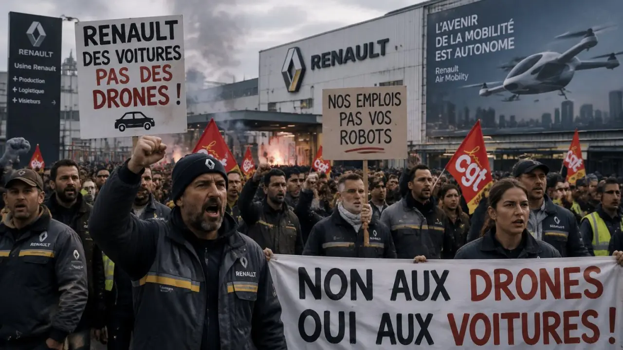 Нет оружию вместо авто: рабочие Renault бастуют против военных заказов