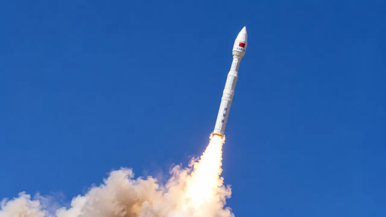 Китай вывел на орбиту первую тройку спутников «Дитин-01»