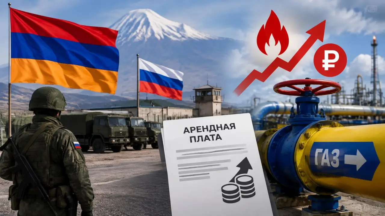 Газовый рычаг Еревана: Армения допустила пересмотр платы за военную базу РФ