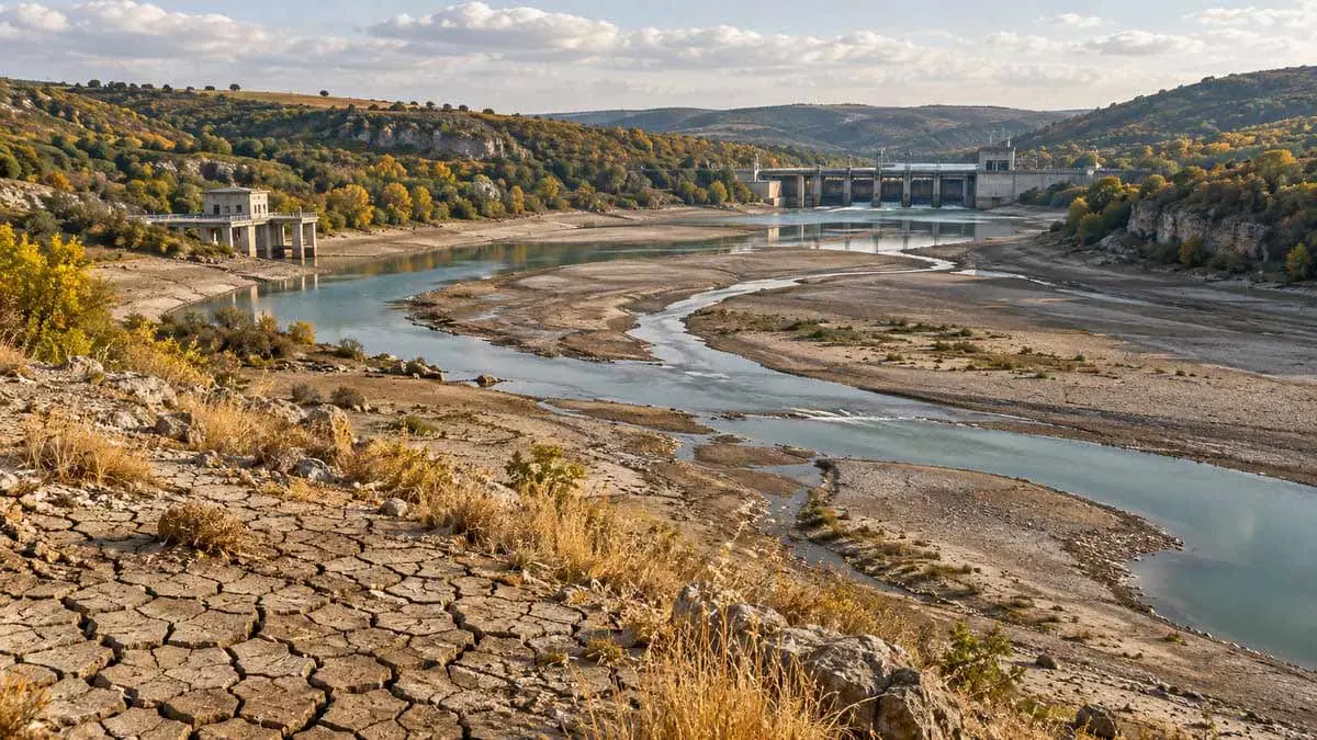 Днестр мелеет – водный кризис грозит Молдове политическими потрясениями