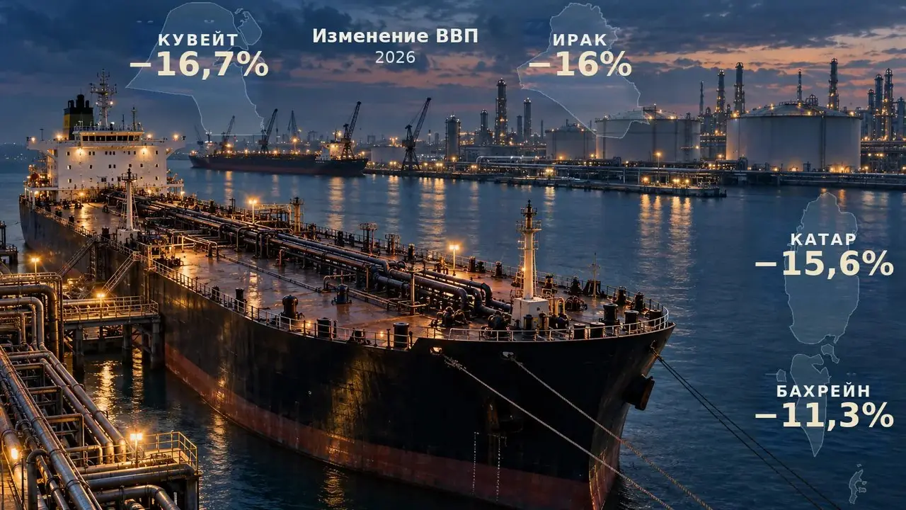 МВФ прогнозирует двузначное падение ВВП четырёх стран Ближнего Востока